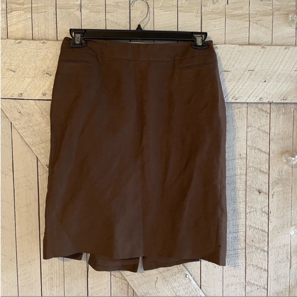 Loft Brown Skirt